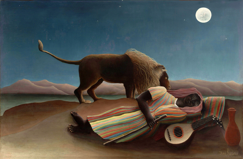 Henri Rousseau - La Bohémienne endormie