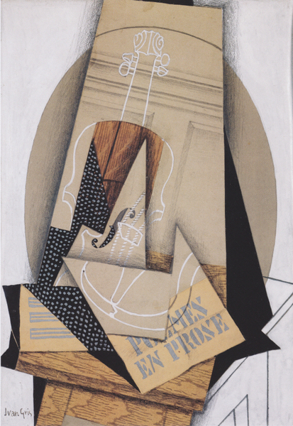 Juan Gris - Komposition mit Violine