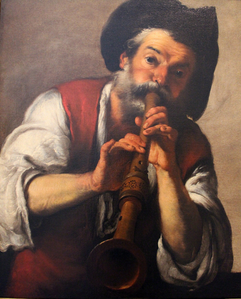 Bernardo strozzi - pifferaio, genova 02