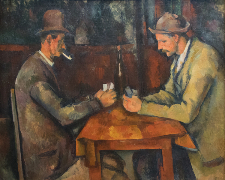 Les Joueurs de cartes - Paul Cézanne