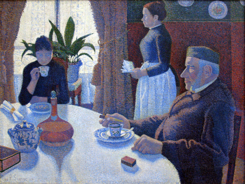 Paul Signac - La salle a manger anagoria