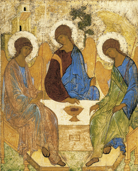 Andrei Rublev - Angelsatmamre trinity rublev