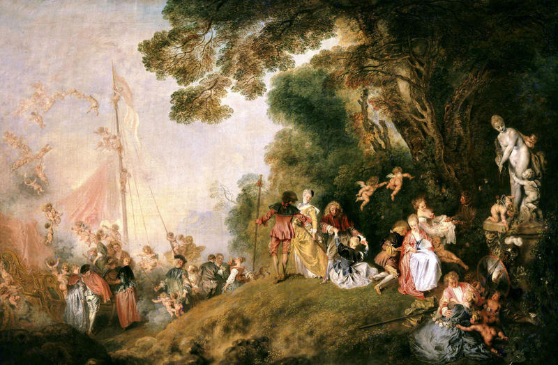 Antoine Watteau - L&#039;imbarco per Citera