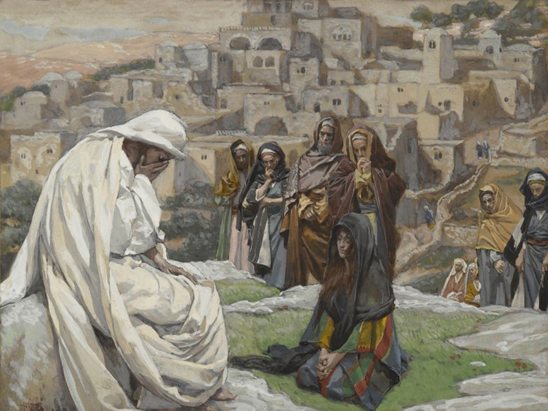 James Tissot - Jesus Wept (Jesus pleura)