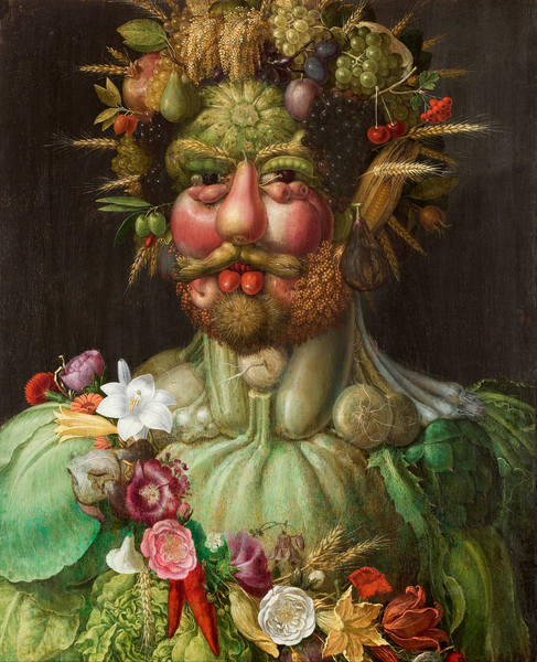 Giuseppe Arcimboldo - Rudolf II of Habsburg as Vertumnus 