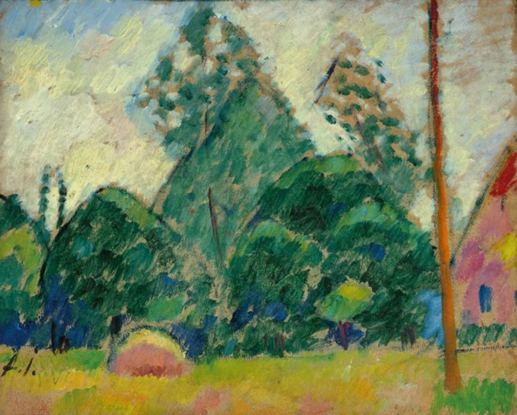 Alexej von Jawlensky - Runde Bäume