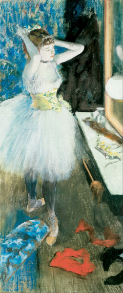 Edgar Dega - Dancer in Her Dressing Room