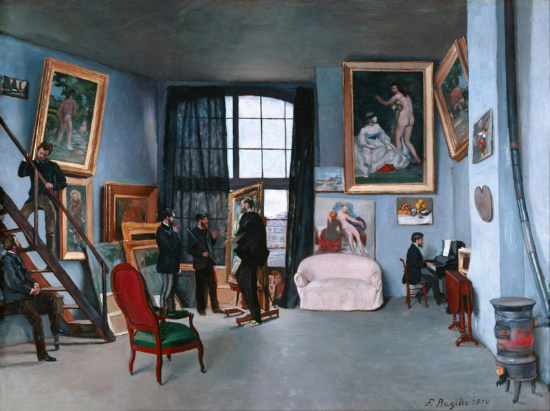 Frédéric Bazille - Bazille&#039;s Studio