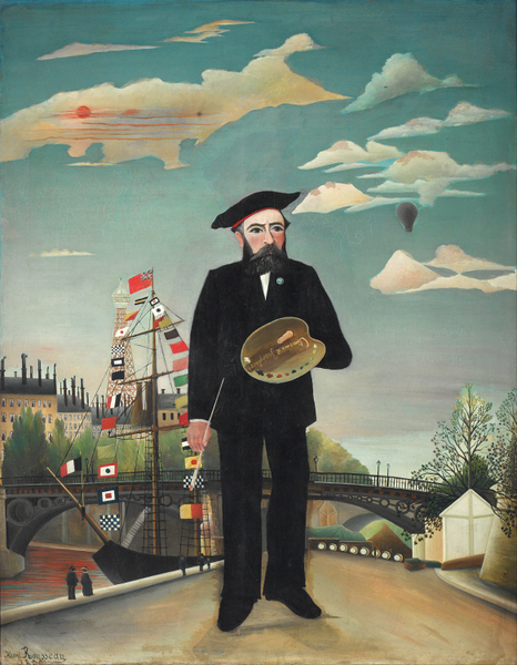 Henri Rousseau - Myself Portrait