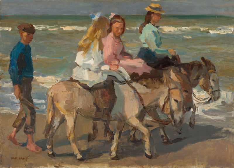 Isaac Israëls - Donkey riding 1865-1934