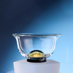 [Pre-order] Boolean Hongbae Premium Heat Resistant Glass Teacup Yellow 140 ml