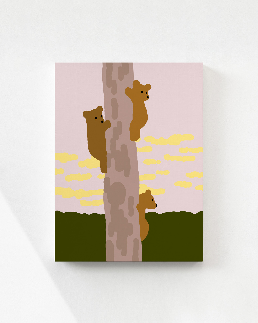 TREE &amp; BEARS CANVAS