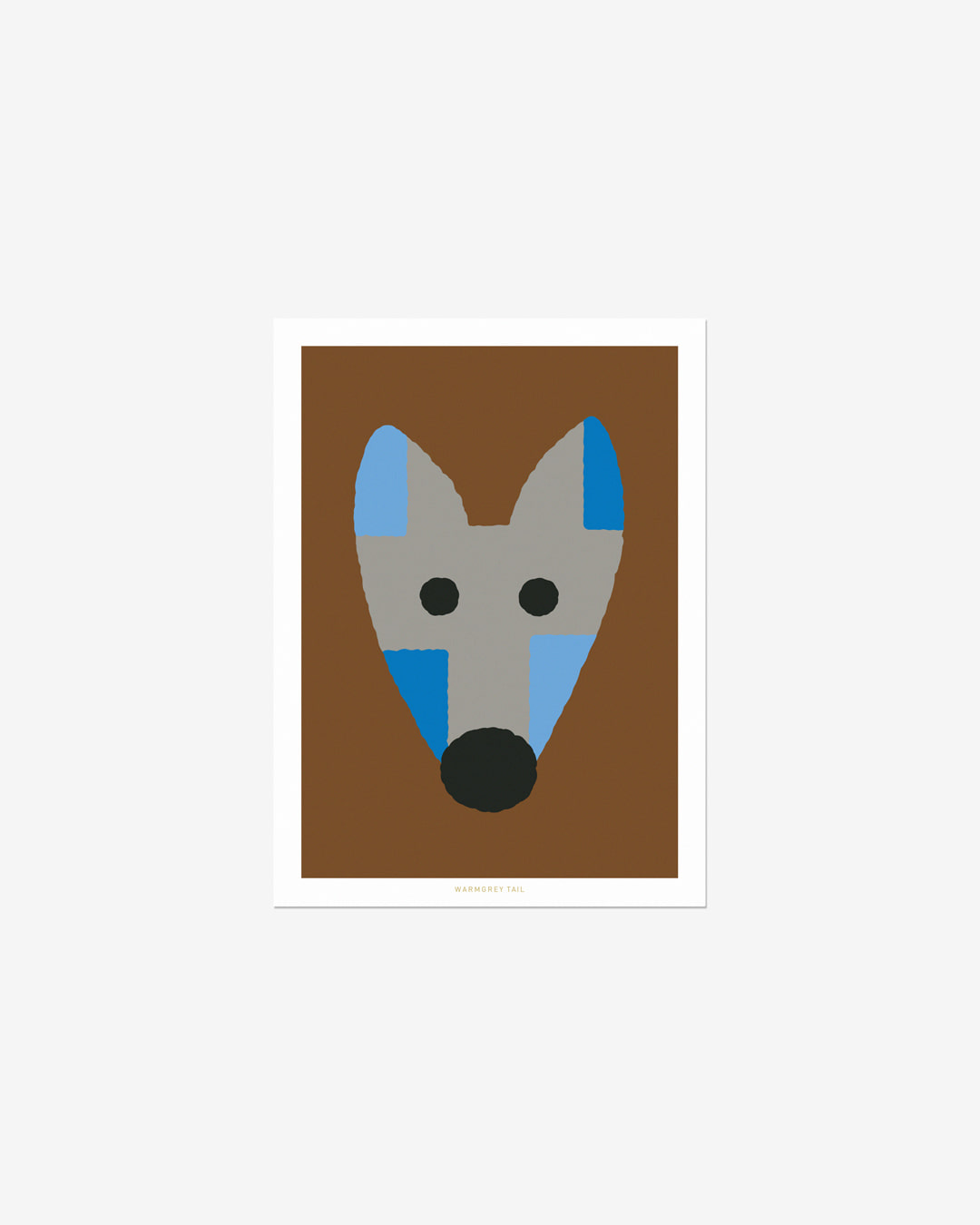 GREY FOX POSTCARD