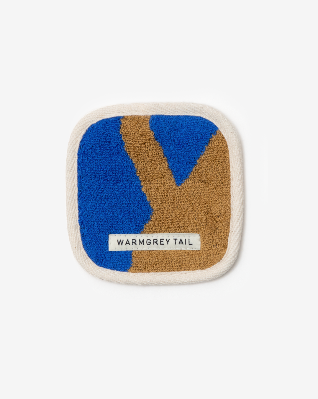 LIONESS TOWEL COASTER - BLUE