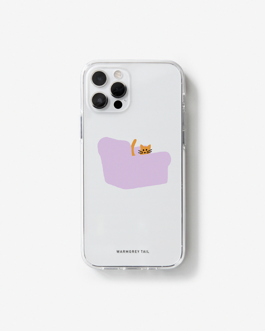 ARMCHAIR - PURPLE CLEAR CASE