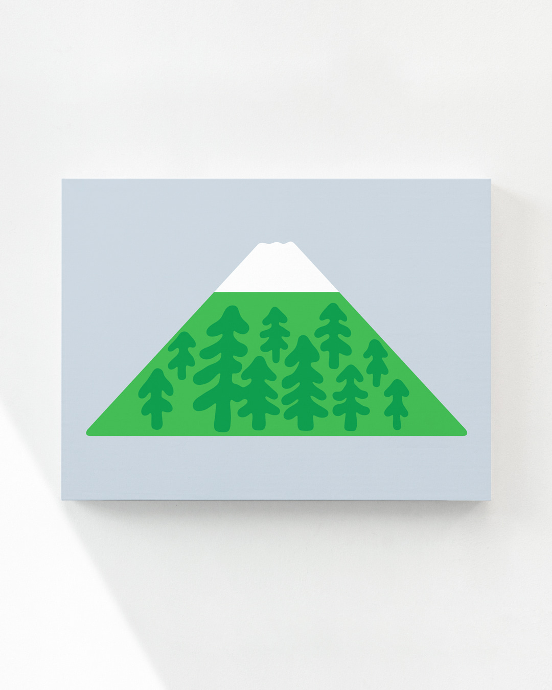 SNOW PEAK - LIGHT BLUE CANVAS