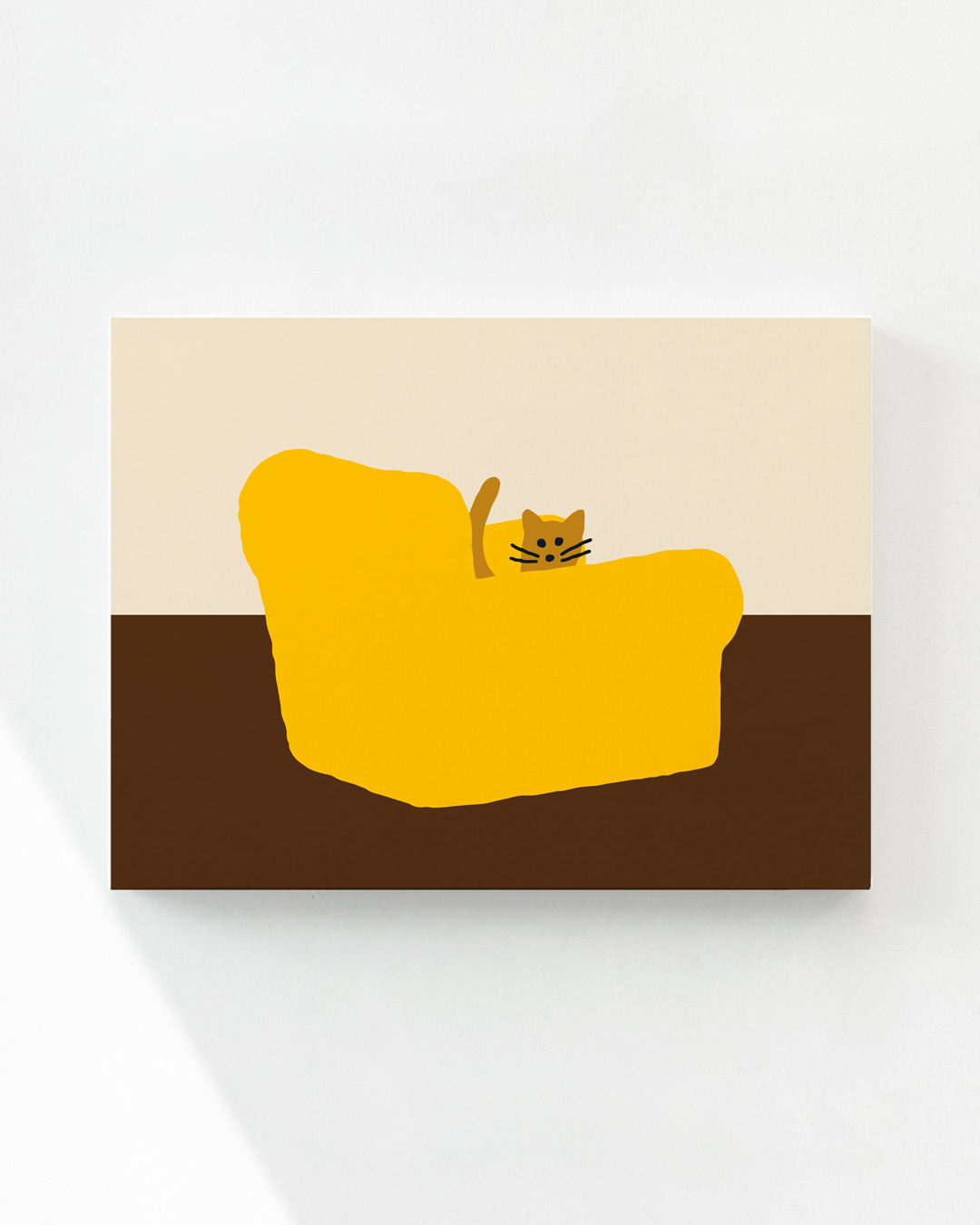 ARMCHAIR YELLOW CANVAS