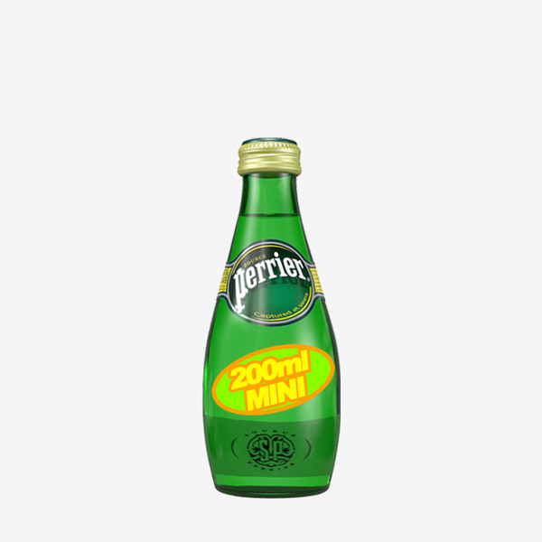 페리에 미니 플레인 탄산수 perrier 200mlX24(Glass)