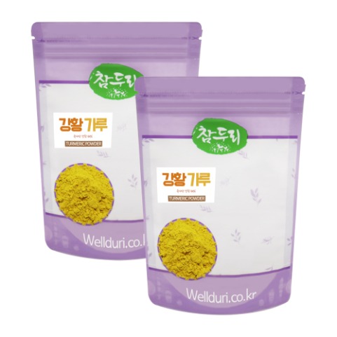 참두리 강황 울금 분말 가루 400g(200g x 2) (국내산)