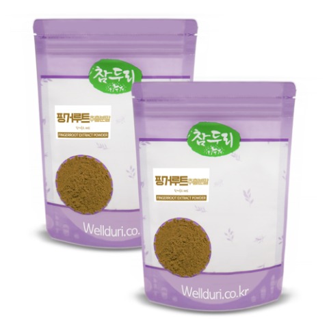 참두리 핑거루트 추출 분말 가루 400g(200g x 2) (중국산)