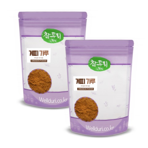 참두리 계피 분말 가루 400g(200g x 2) (베트남산)