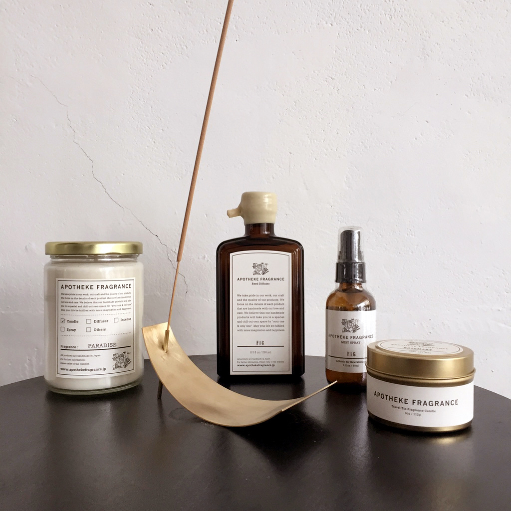 APOTHEKE FRAGRANCE (아포테케프라그란스) - CANDLE, ROOM SPRAY, DIFFUSER, INCENSE