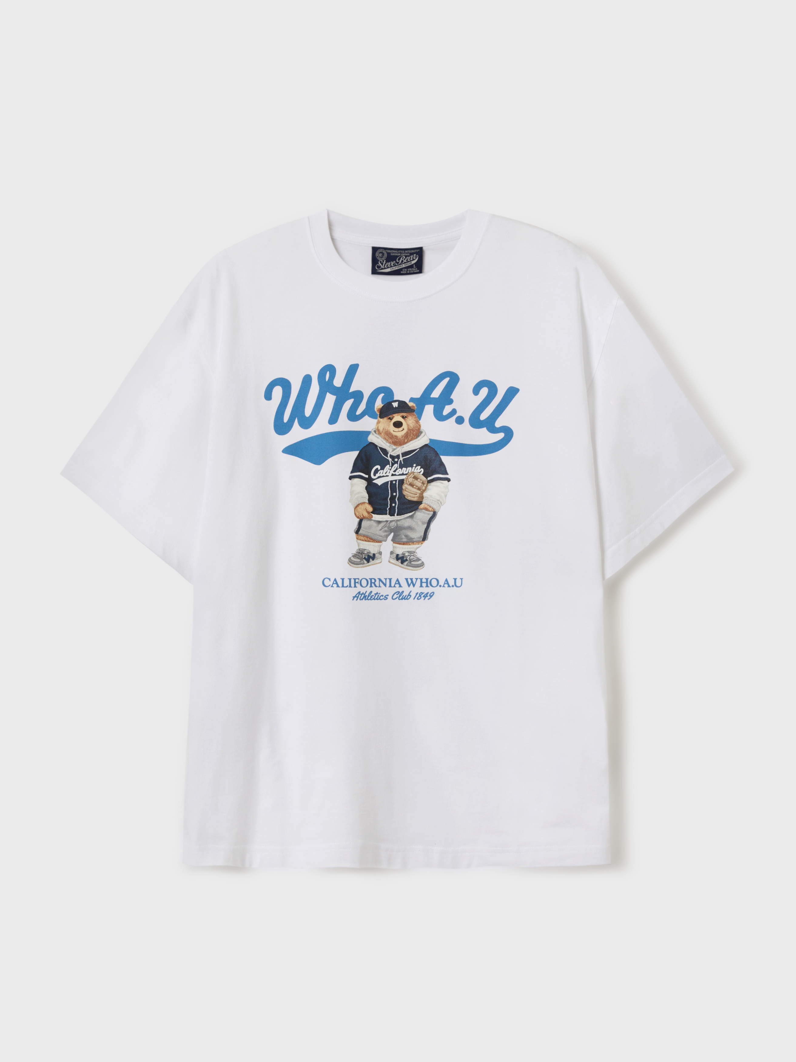 Steve Photo T-Shirt[B] - 후아유닷컴