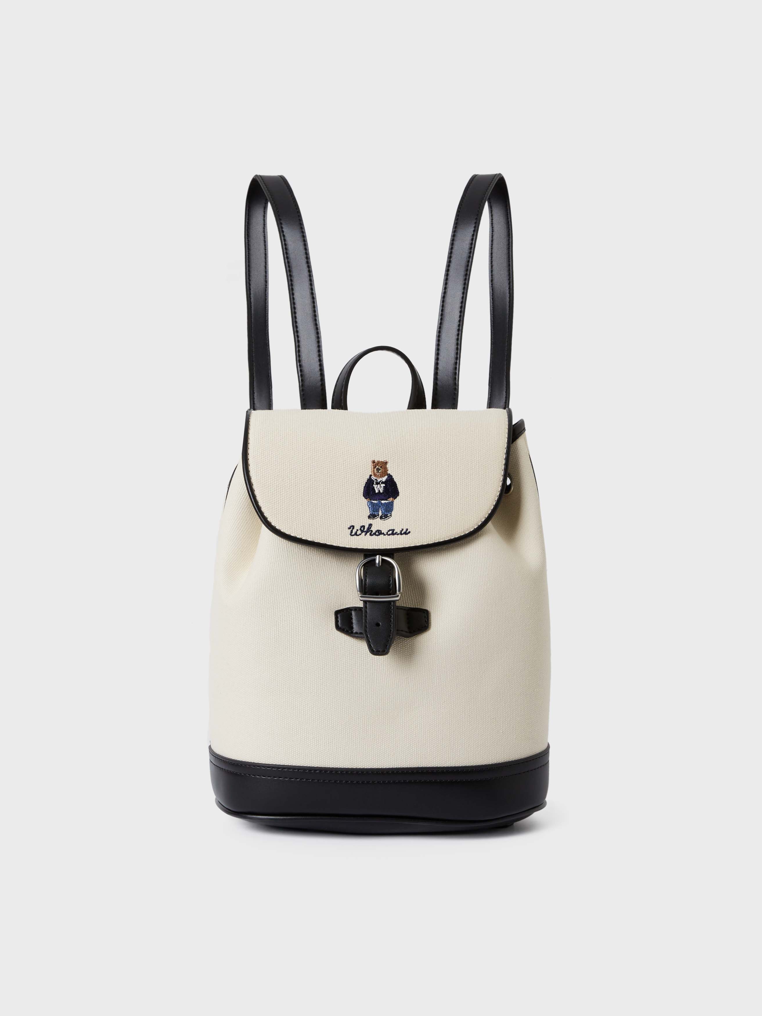 Steve Canvas Backpack(F) - 후아유닷컴