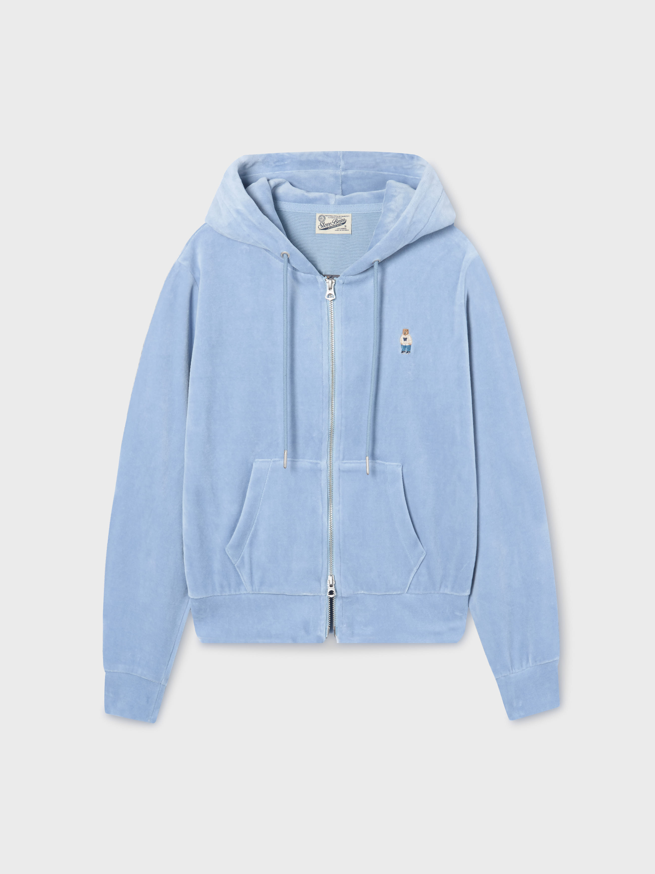 스티브 벨루어 후드 집업 (단독) 스티브 벨루어 후드 집업 (단독)