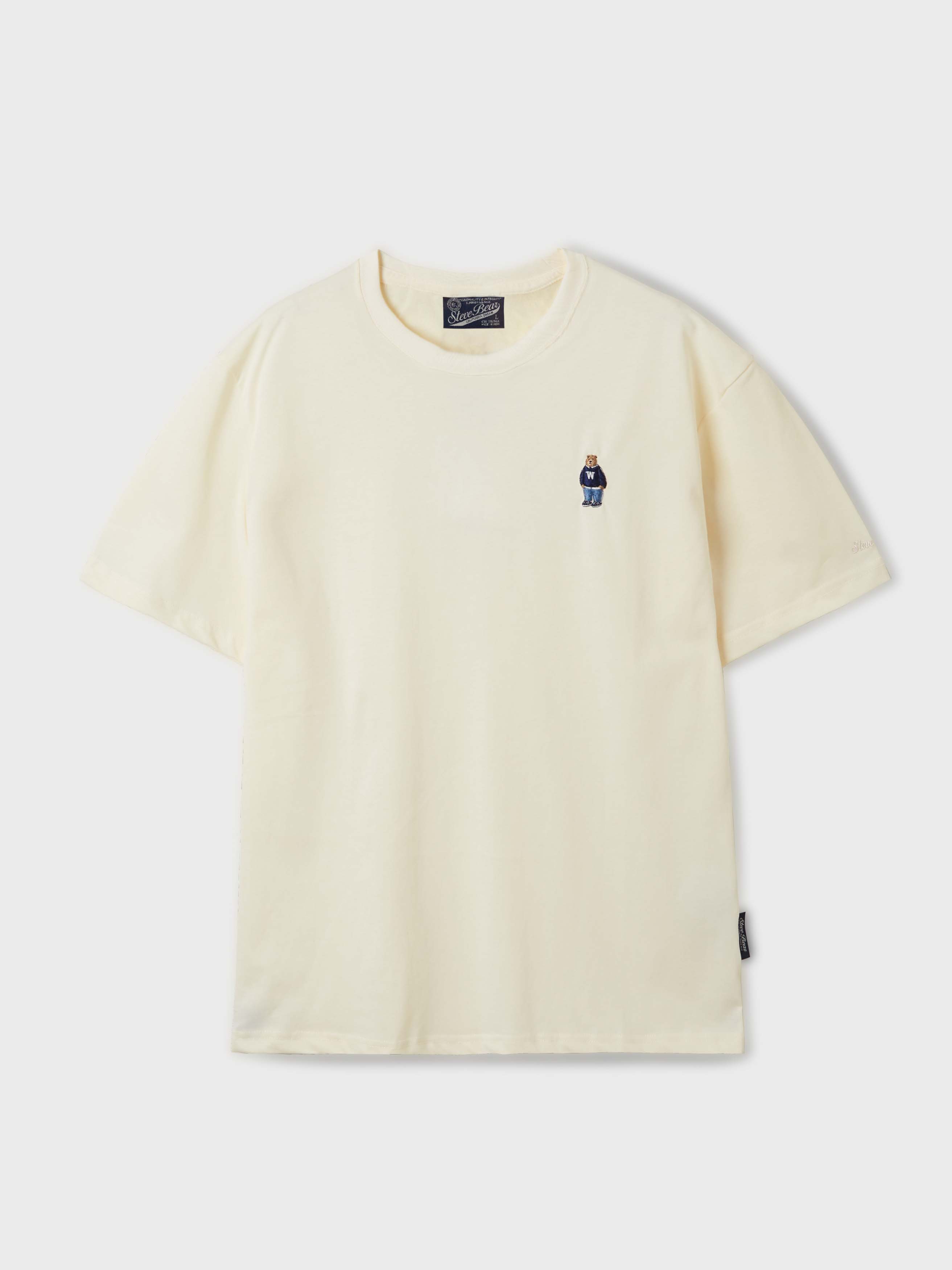 【韓国 WHO.A.U】Steve Short Sleeve T-shirt(Loose Fit) WHOAU Steve Short Sleeve T-shirt(Loose Fit) | WY Store
