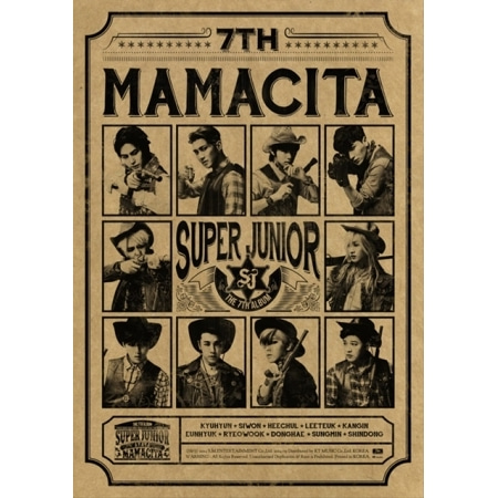 SUPER JUNIOR - VOL.7 [MAMACITA] (B VER.) Koreapopstore.com