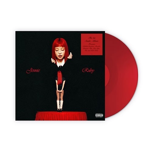 [Pre-Order] JENNIE - THE 1ST STUDIO ALBUM [RUBY VINYL] (LP) Koreapopstore.com