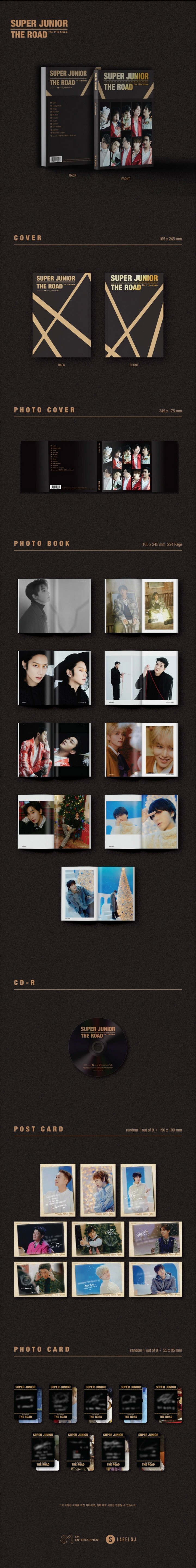 SUPER JUNIOR - VOL.11 [THE ROAD]