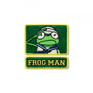 FROG MAN_CARTOON 2015_(2in1)_자수패치_/No.0104