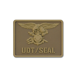 UDT/SEAL_TRIDENT_데저트_ PVC패치_/No.0223