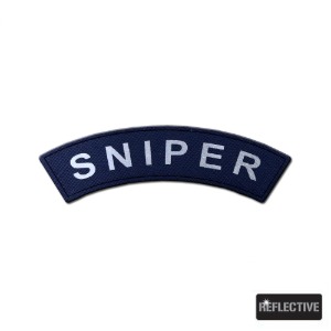 SNIPER_슈터스캡후면용_NAVY_반사패치_/No.0981