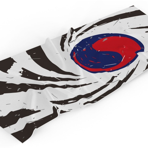 회오리 태극 비치타올_Vortex Circle Beach Towel