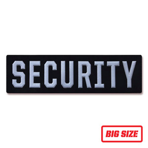 시큐리티_大_SECURITY REFLECTIVE Big_반사패치_/No.0324