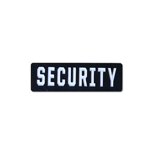 시큐리티_화이트 미니_SECURITY_White Mini Patch_패치_/No.0501