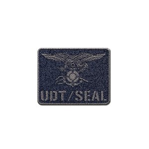 UDT/SEAL 가죽 엠블럼 스퀘어 6cm_D/Olive_각인패치_/No.0761