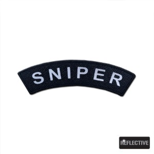 SNIPER_슈터스캡후면용_BK_반사패치_/No.0999