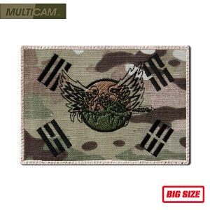 슈퍼빅태극기(120x85)_702 특공연대_Super BIg Korea Flag_멀티캠_자수패치_/No.1588