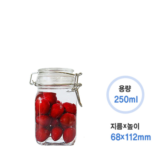 사각 스뎅마개 250ml (36개/1box)