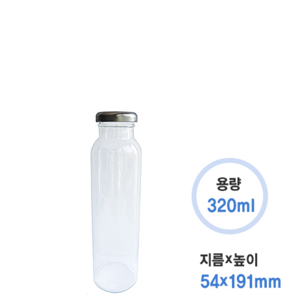 320ml 원형쥬스+러그캡38(35개/1box)