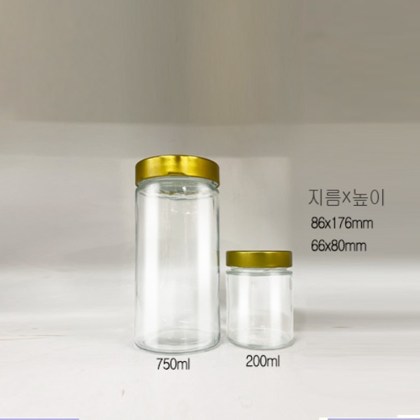 180,750ml  원형병