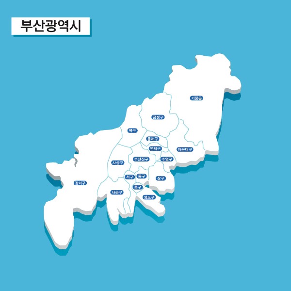 지도닷컴 부산광역시 지적도 캐드파일