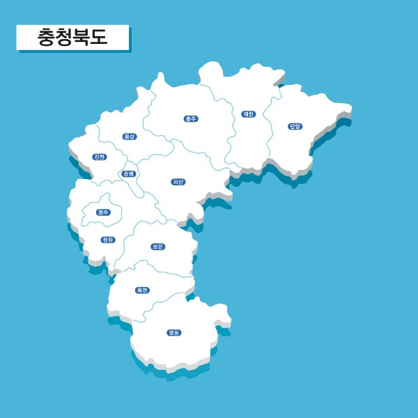 지도닷컴 충청북도 지적도 캐드파일