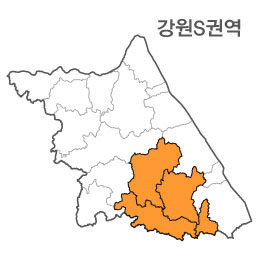 강원도 강원 S권역 (1.영월군 2.정선군 3.평창군 4.태백시)