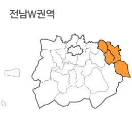 전라남도 전남 W권역 (1.광양시 2.구례군 3.경남 하동 4.경남 남해)