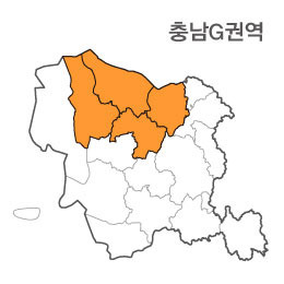 충청남도 충남 G권역 (1.서산시 2.당진시 3.예산군 4.아산시)